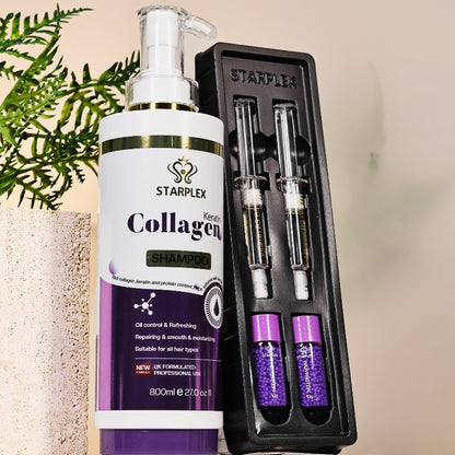 Keratin Oil control Collagen hair care set