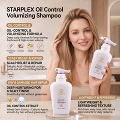 STARPLEX Plant Extract Hair & Body Care Set | Shampoos, Conditioner & Body Wash