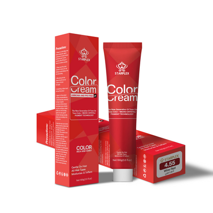 STARPLEX Professional Salon color cream for single