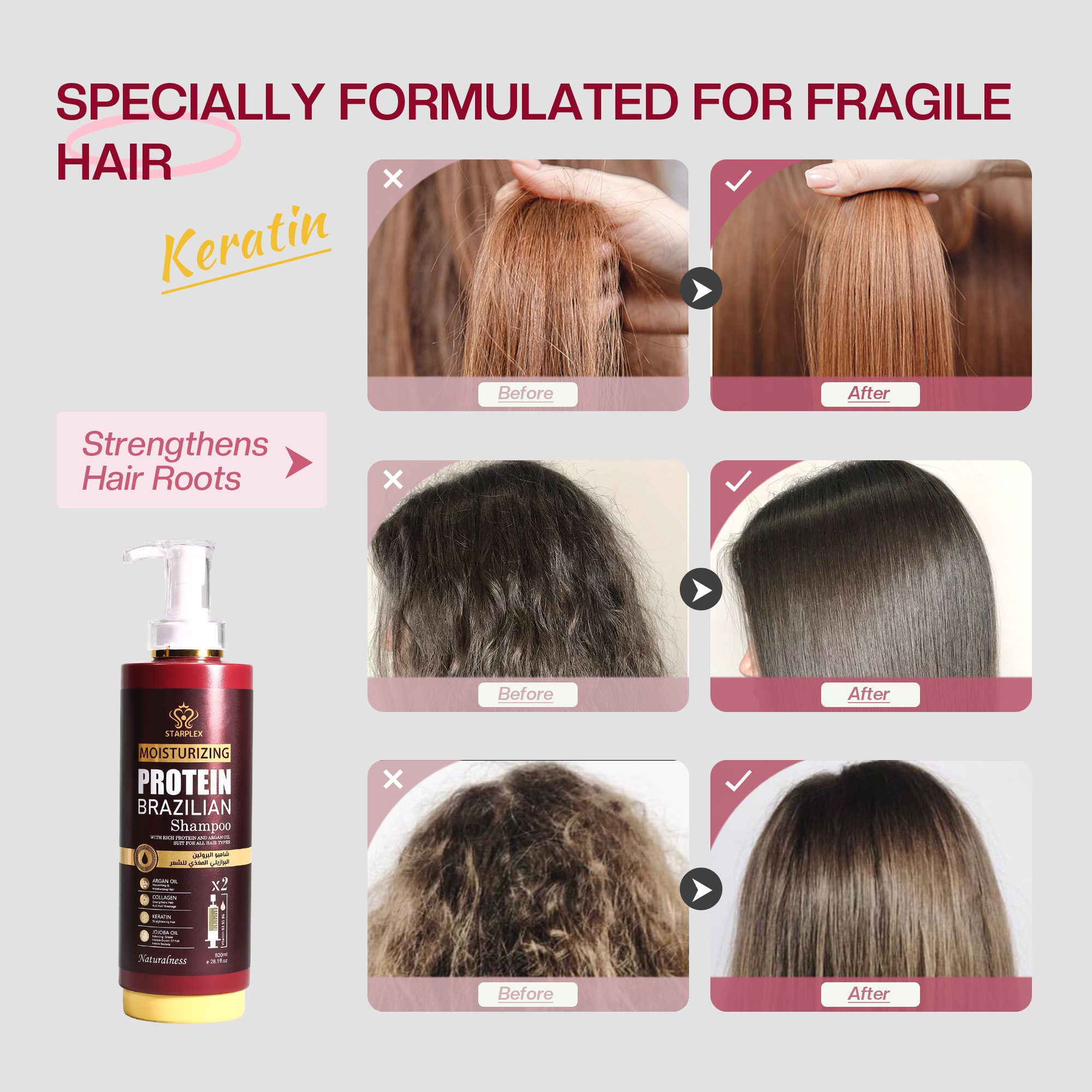 BRAZILIAN MIRACLE PROTEIN*SHAMPOO
