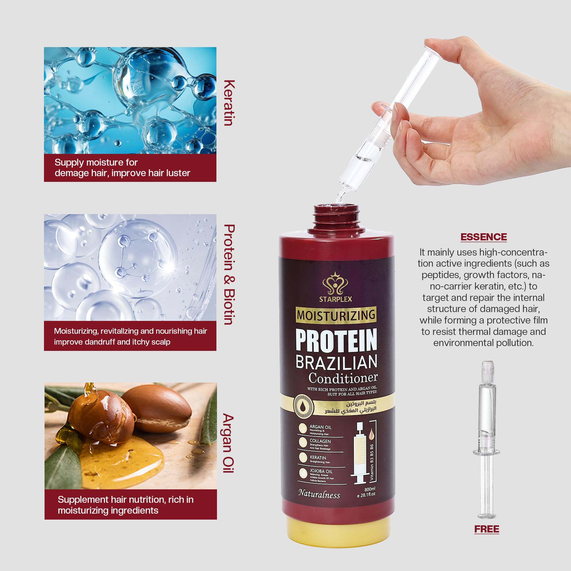BRAZILIAN MIRACLE PROTEIN *CONDITIONER