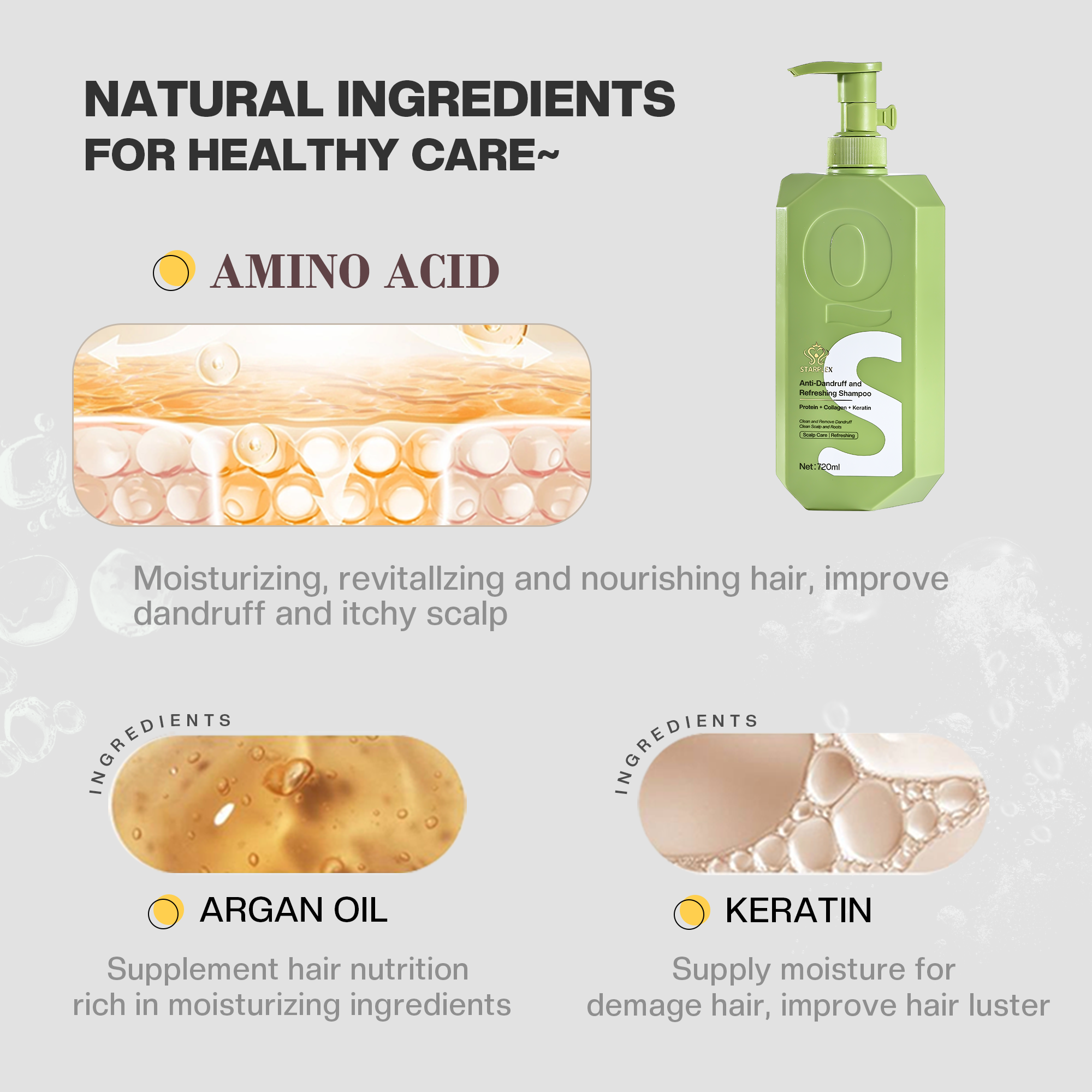 Anti-Dandruff and Refreshing Shampoo