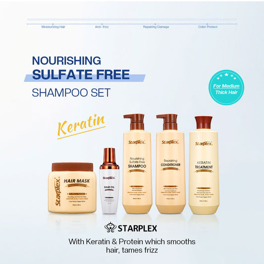 Nourishing Sulfate Free Keratin Hair care set