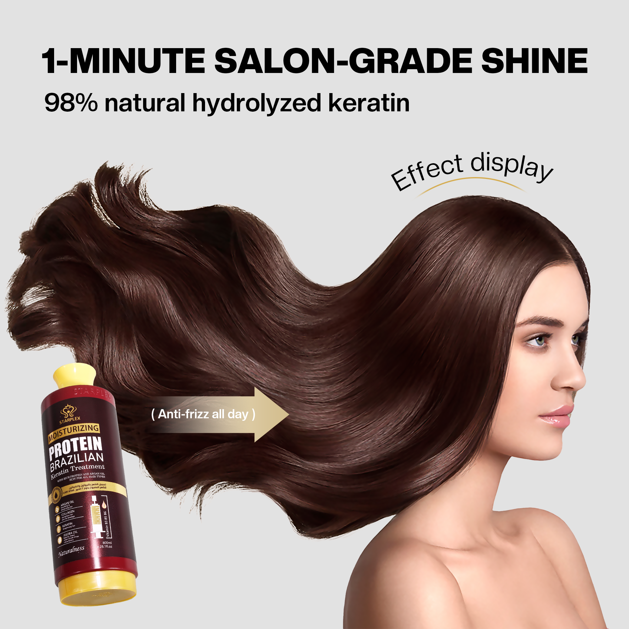 BRAZILIAN MIRACLE PROTEIN*KERATIN TREATMENT