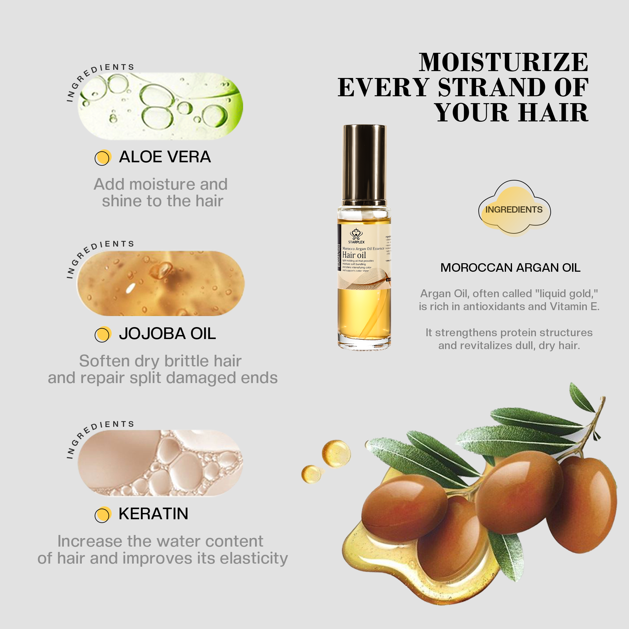 PROTEIN BRAZILIAN HAIR OIL