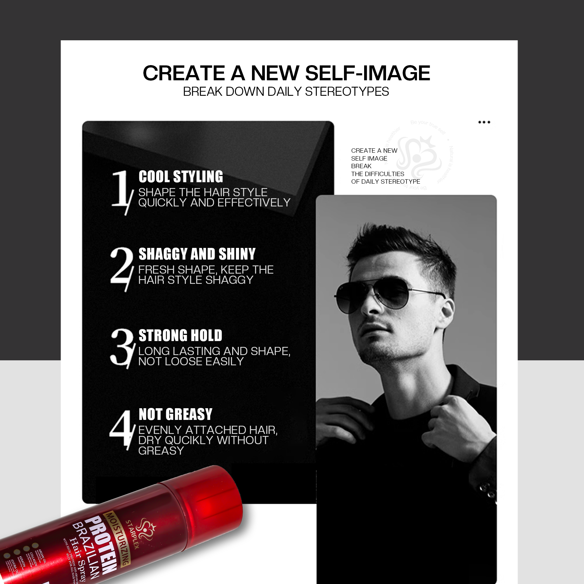 BRAZILIAN MIRACLE PROTEIN*HAIR SPRAY
