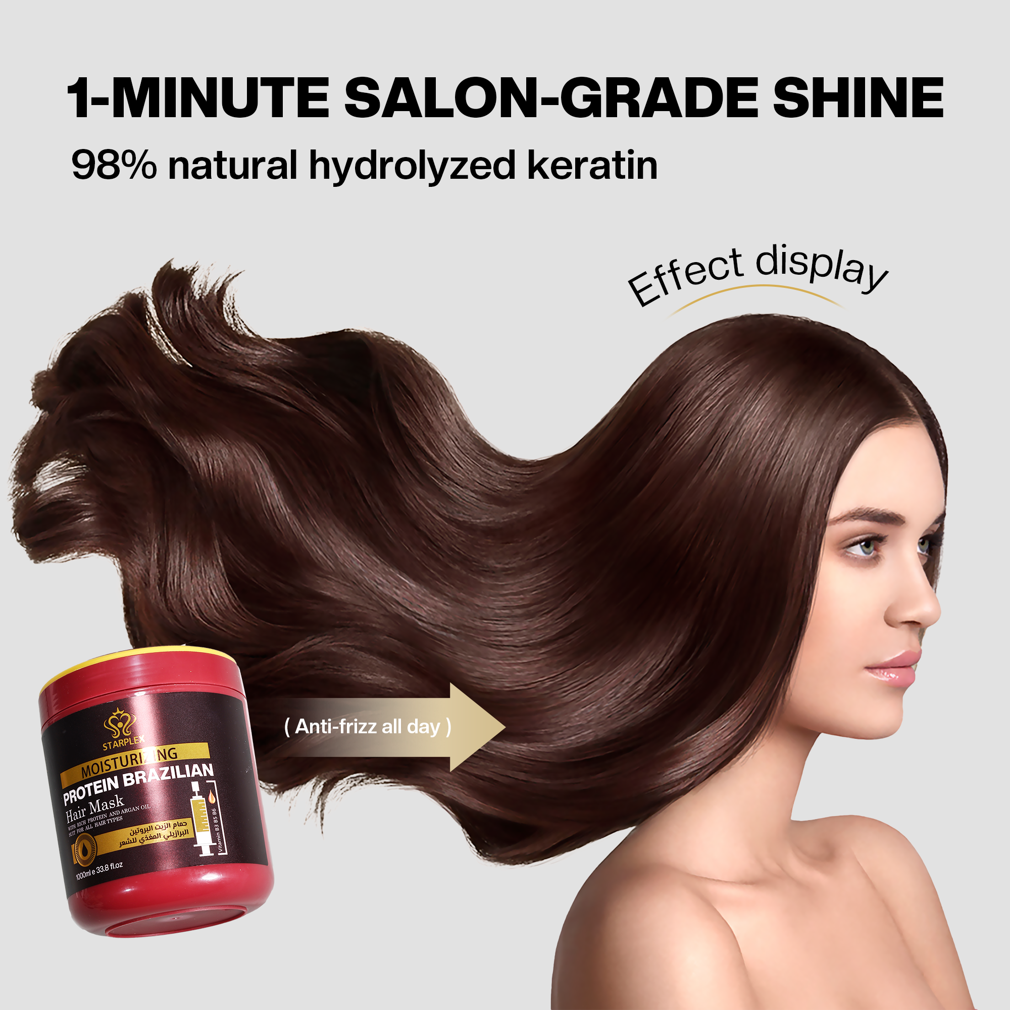 BRAZILIAN MIRACLE PROTEIN*HAIR MASK