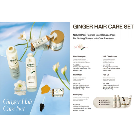 Ginger Hair Care Set