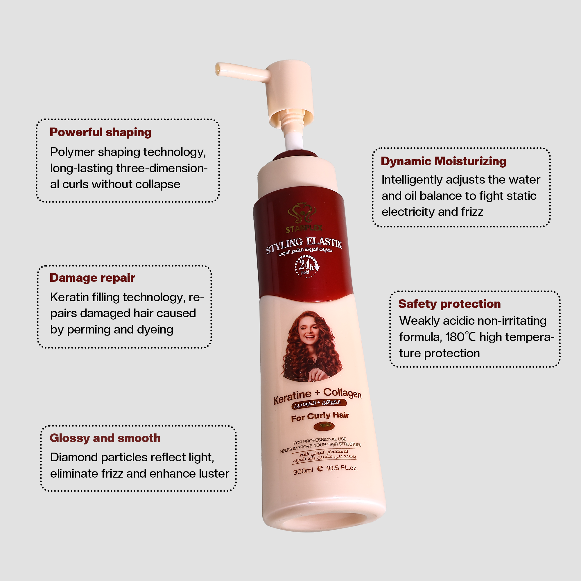 BRAZILIAN MIRACLE PROTEIN*STYLING ELASTIN