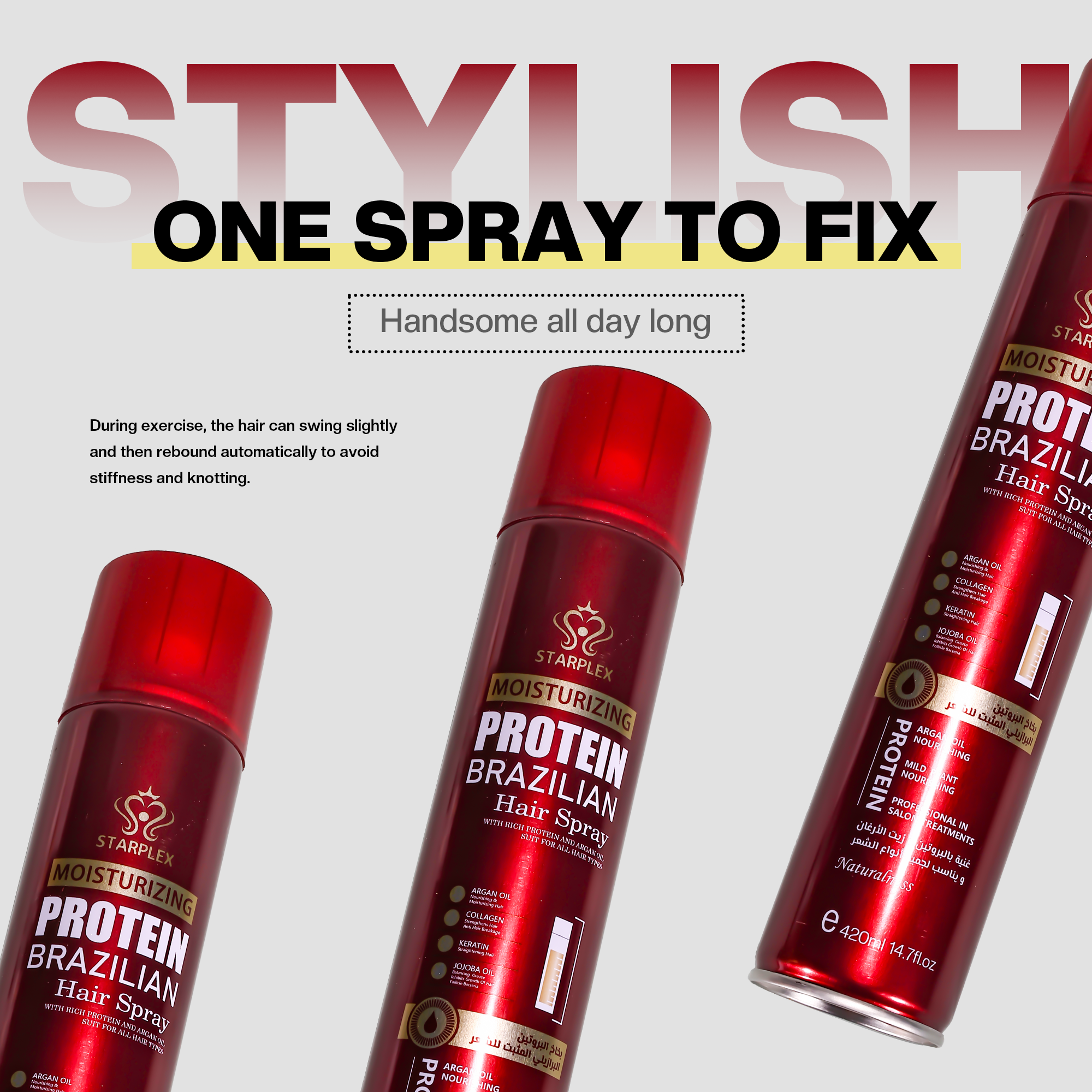 BRAZILIAN MIRACLE PROTEIN*HAIR SPRAY