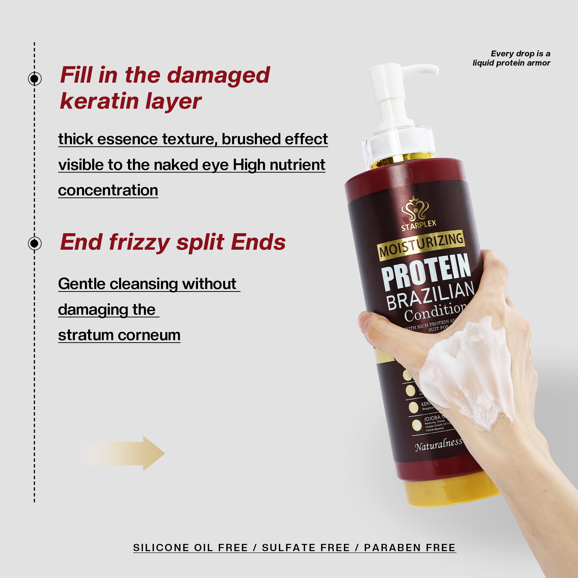 BRAZILIAN MIRACLE PROTEIN *CONDITIONER