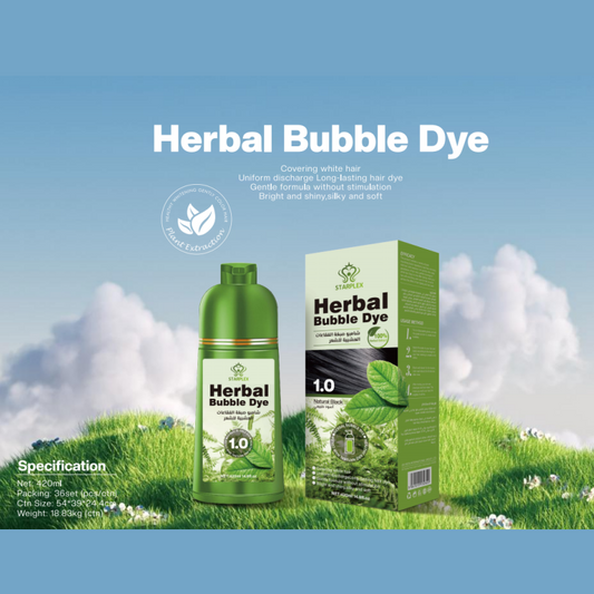 Healthy and natural color Herbal Bubble Dye