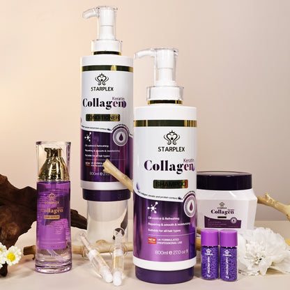 Keratin Oil control Collagen hair care set